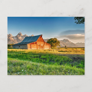 Carte Postale Lever de soleil à Moulton Barn
