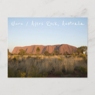 Carte Postale Lever de soleil à Uluru / Ayers Rock, Australie