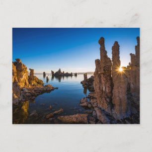 Carte Postale Lever de soleil au lac Mono, Californie