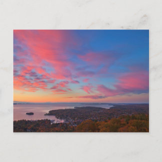 Carte Postale Lever de soleil sur Camden, Maine