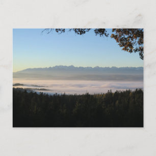 Carte Postale Lever de soleil sur les Tatras