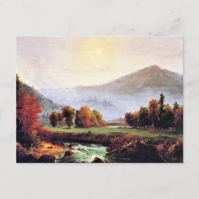 Carte Postale Lever du Matin dans le New Hampshire (Devant)