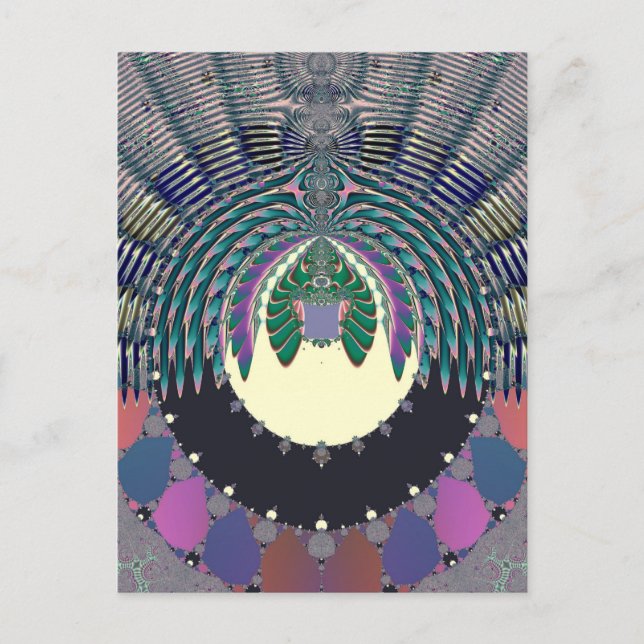 Carte Postale Lever du soleil (Devant)