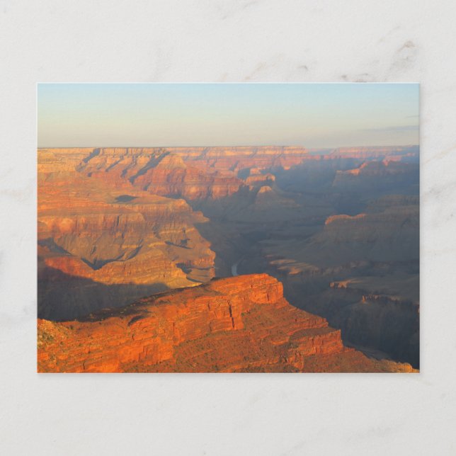 Carte Postale lever du soleil du Grand Canyon (Devant)