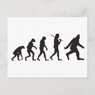 Carte Postale L'Évolution De Bigfoot