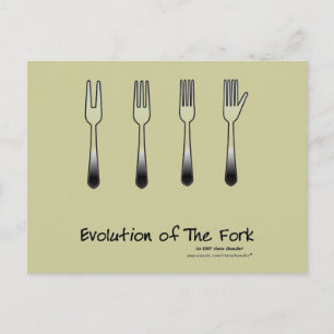 Carte Postale L'évolution de la Fourche