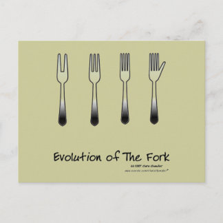 Carte Postale L'évolution de la Fourche