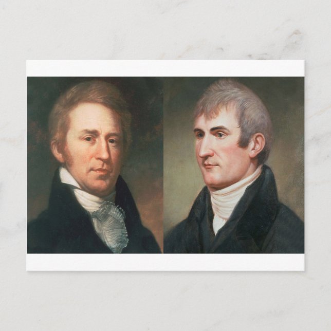 Carte Postale Lewis Et Clark (Devant)