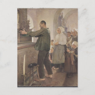 Carte Postale L'Ex Voto, 1898