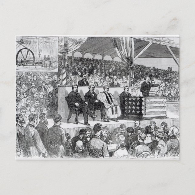 Carte Postale L'Exposition internationale du coton d'Atlanta (Devant)