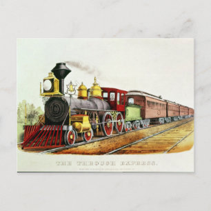 Carte Postale L'Express par le biais
