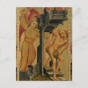 Carte Postale L'Expulsion du Jardin du Paradis