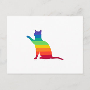Carte Postale LGBT Rainbow Gay pride Ca