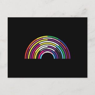 Carte Postale LGBTQ Gay Lesbienne Bi Trans