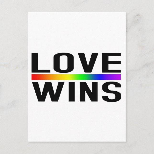 Carte Postale LGBTQ+ Pride (Devant)