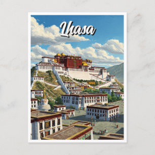 Carte Postale Lhassa Tibet