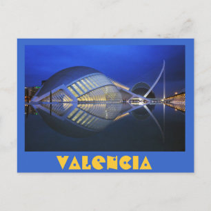 Carte Postale L'Hemisfèric, Cité des Arts et des Sciences,. Vale