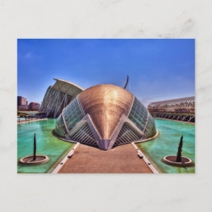 Carte Postale L'Hemisfèric, Valence, España