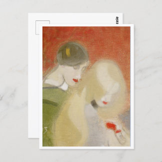 Carte Postale L'héritage familial, Helene Schjerfbeck