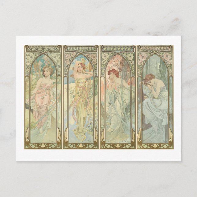 Carte Postale L'Heure Du Jour (Devant)