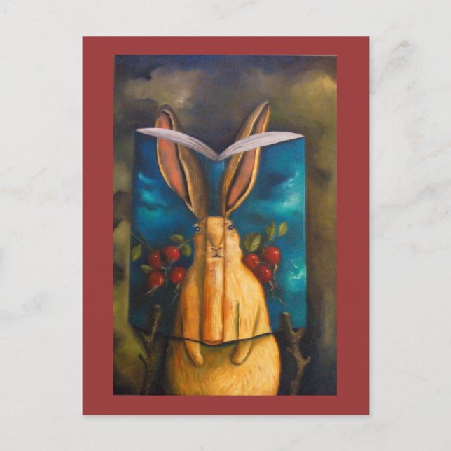 Carte Postale L'histoire du lapin (Devant)