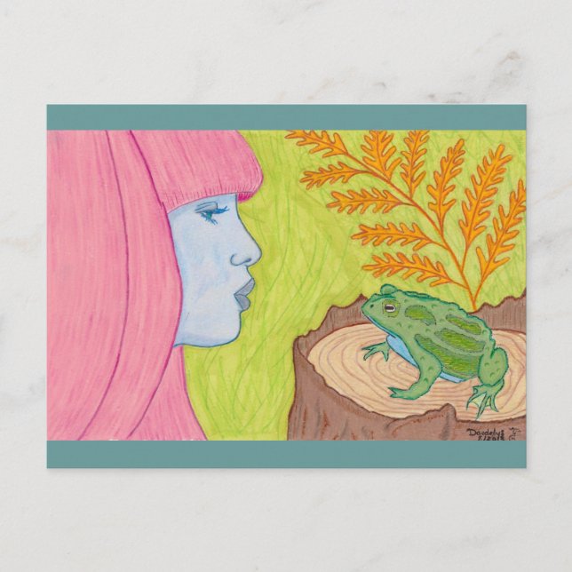 Carte Postale "L'histoire habituelle" de Daedelys (Devant)