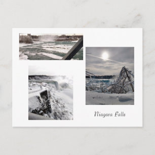 Carte Postale L'hiver aux chutes du Niagara