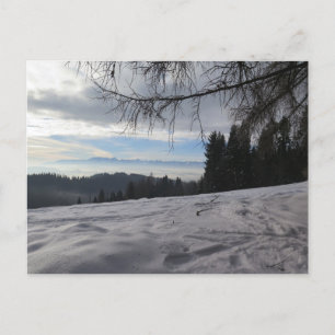 Carte Postale L'hiver dans les montagnes de Gorce