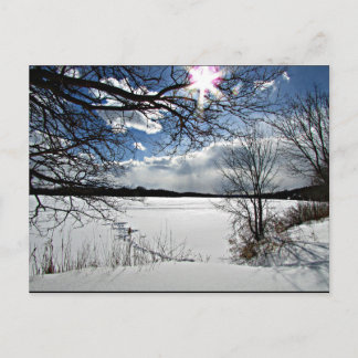 Carte Postale " L'hiver le long de la Mohawk"