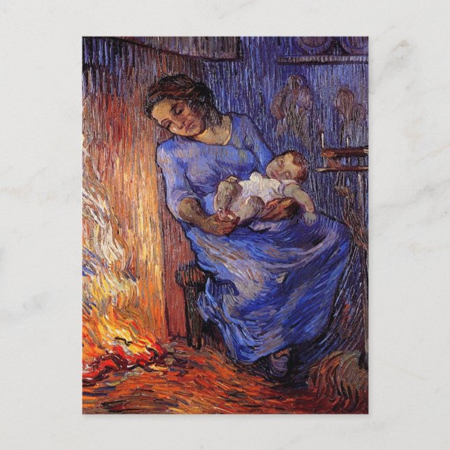 Carte Postale L'homme est en mer par Vincent van Gogh (Devant)