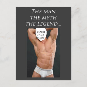 Carte Postale L'homme, le mythe, le modèle de la légende