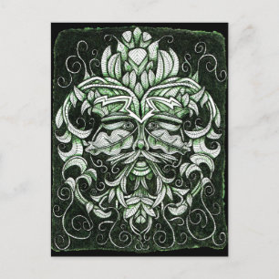 Carte Postale L'homme vert