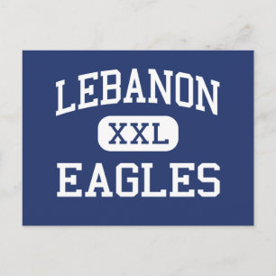Carte Postale Liban Ecole secondaire Eagles Liban Oregon
