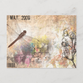 Carte Postale libellule