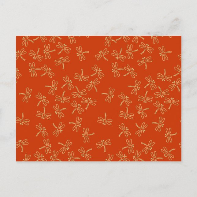 Carte Postale libellule (Devant)