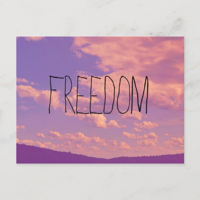 Carte postale Liberté (Devant)