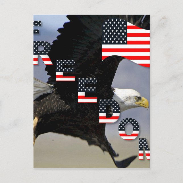 Carte Postale liberté (Devant)
