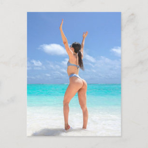 Carte Postale Liberté › Bikini › Plage › Babe ›