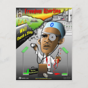 Carte Postale Liberté d'avortement