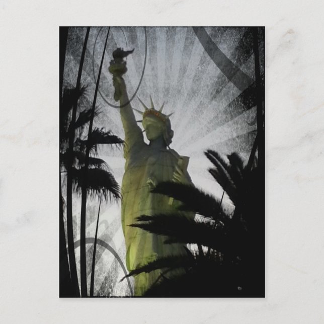 Carte Postale Liberté et liberté (Devant)