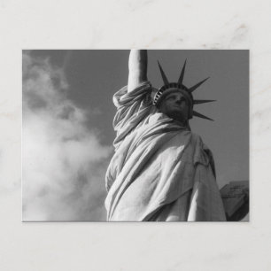 Carte Postale liberté noir et blanc
