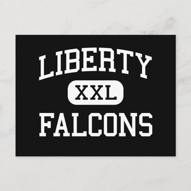 Carte Postale Liberty - Falcons - Lycée - Hillsboro Oregon (Devant)