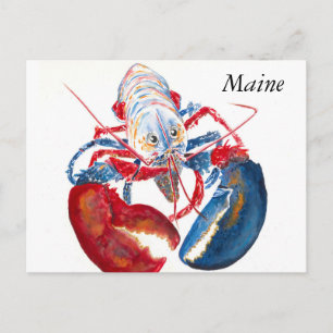 Carte postale Liberty Lobster
