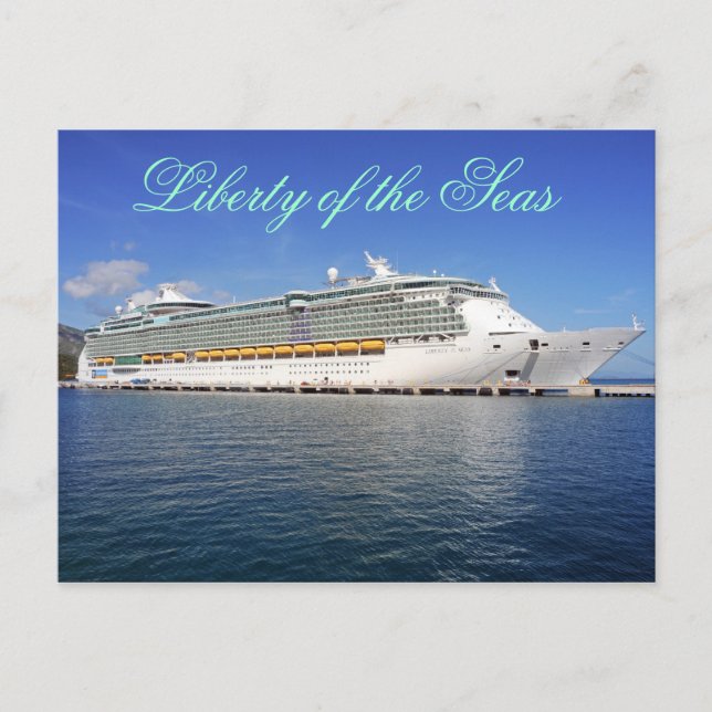 Carte Postale Liberty of the Seas - Royal Caribbean Cruise Lines (Devant)