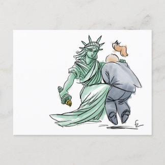 Carte postale Liberty Self-Defense