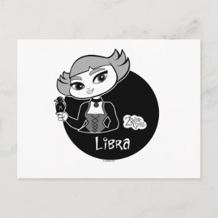 Carte postale Libra