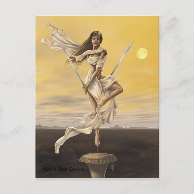 Carte postale Libra (Devant)