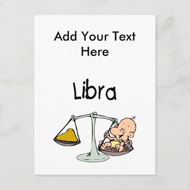Carte Postale Libra (Devant)