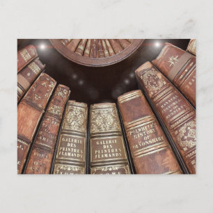 Carte Postale Library Books