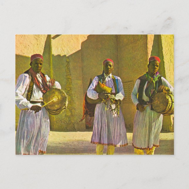 Carte Postale Libye, Oasis de Ghadames (Devant)